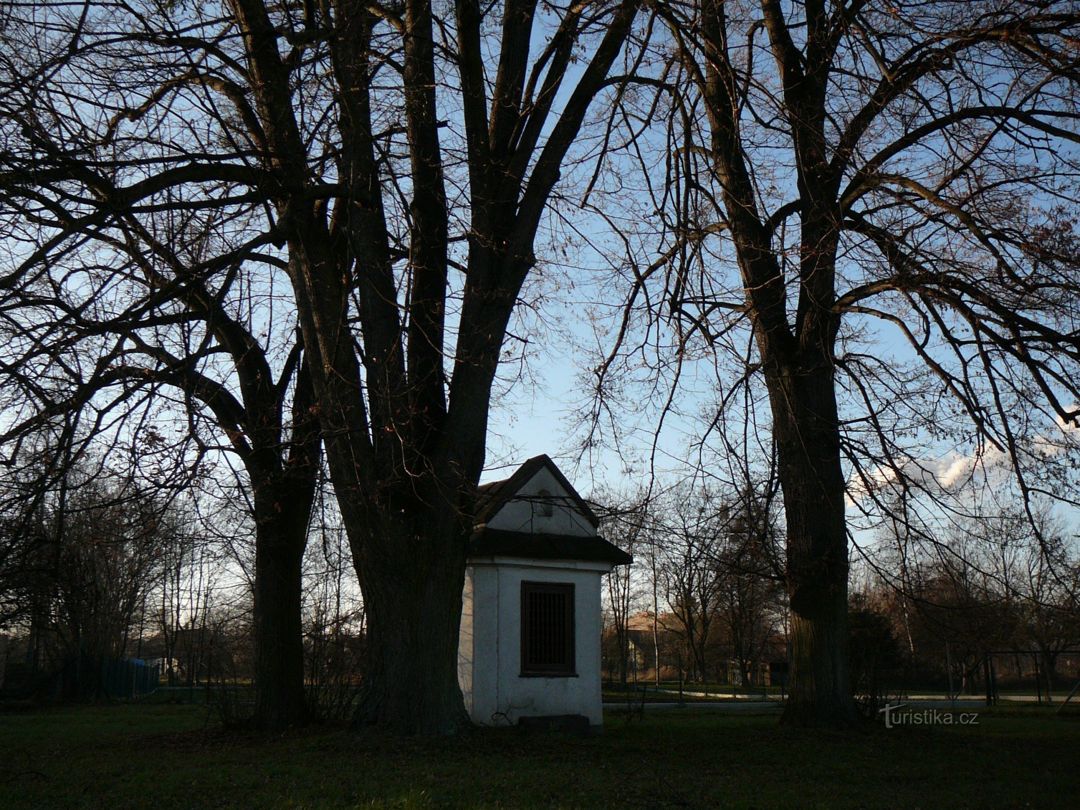 kleine kapel in Žabni