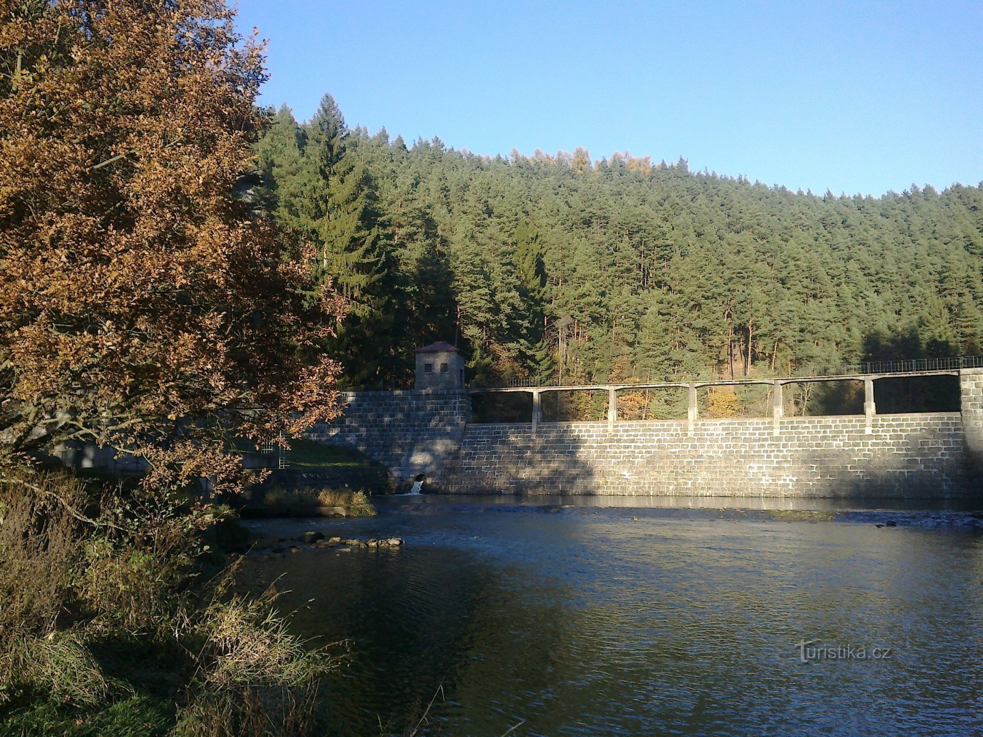 Small dam near Želiva.