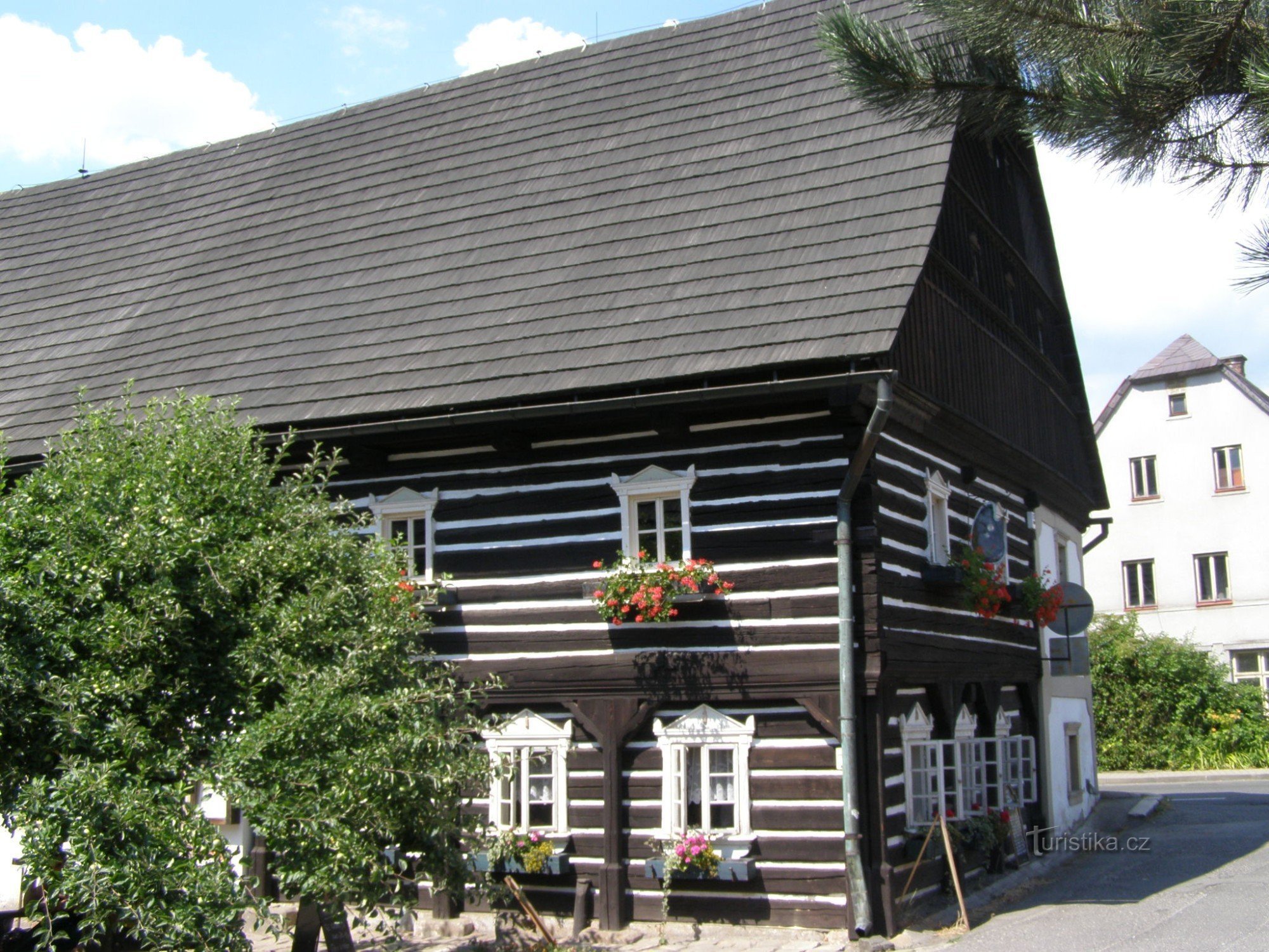 Malá Skála - centre d'information, domaine de Boučkův