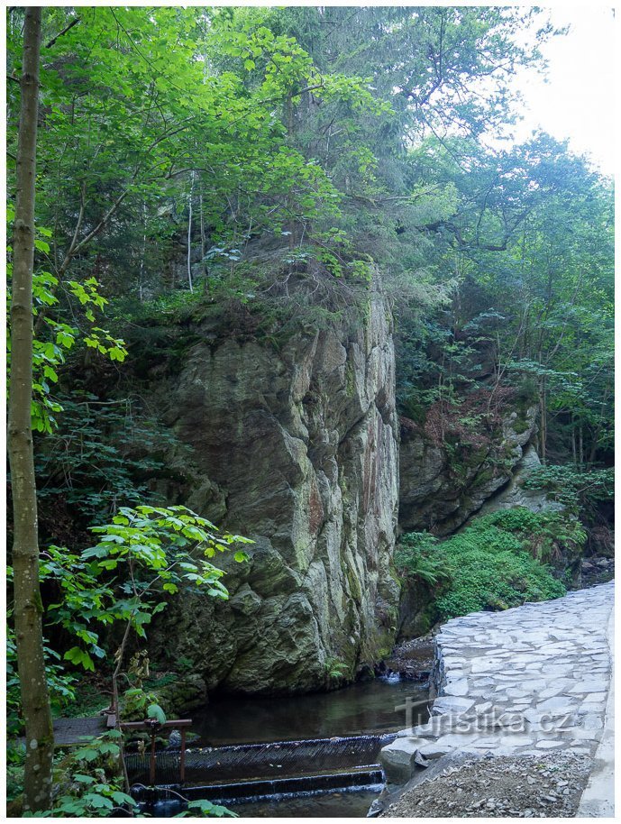 Pequeña garganta del río Oskavy