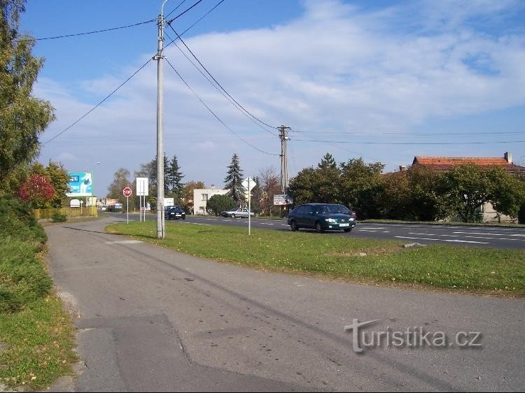 Malá Strana: A falu főútja