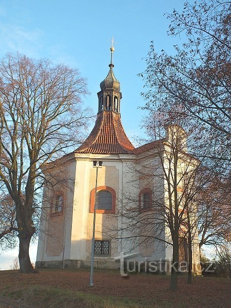 Malé Číčovice, a Szent Lét-kápolna. Válság