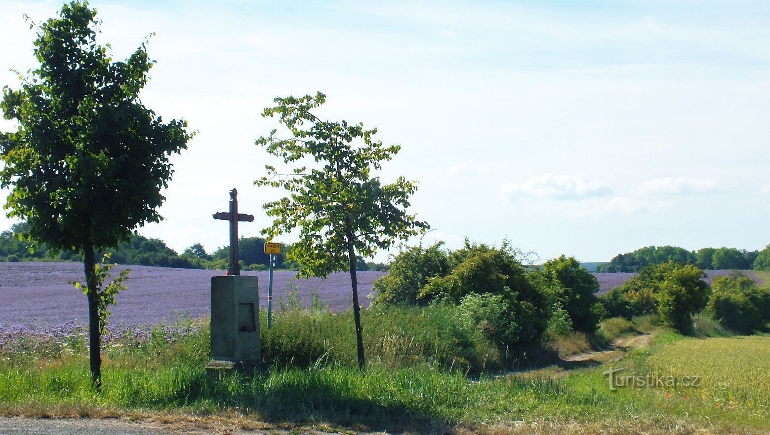 Malé Číčovice, U lipek cross