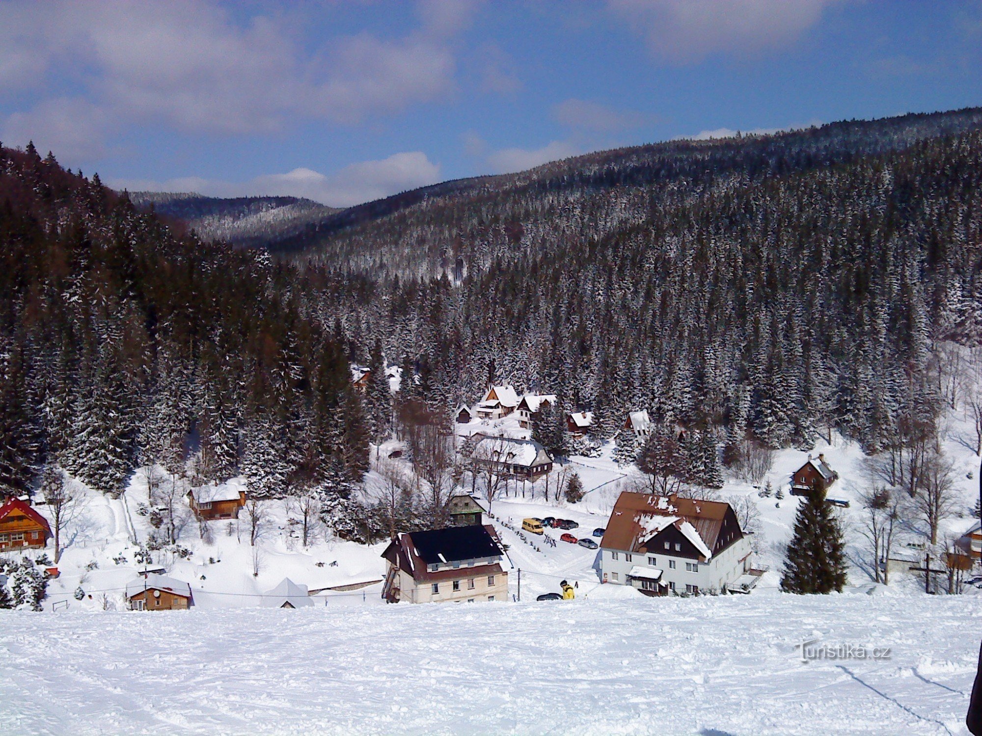 La pittoresque vallée de Petřík