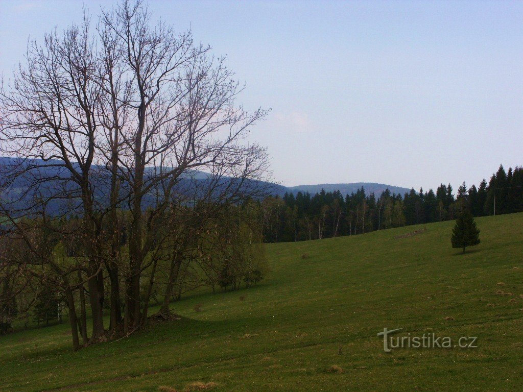 Picturesque views over Branna