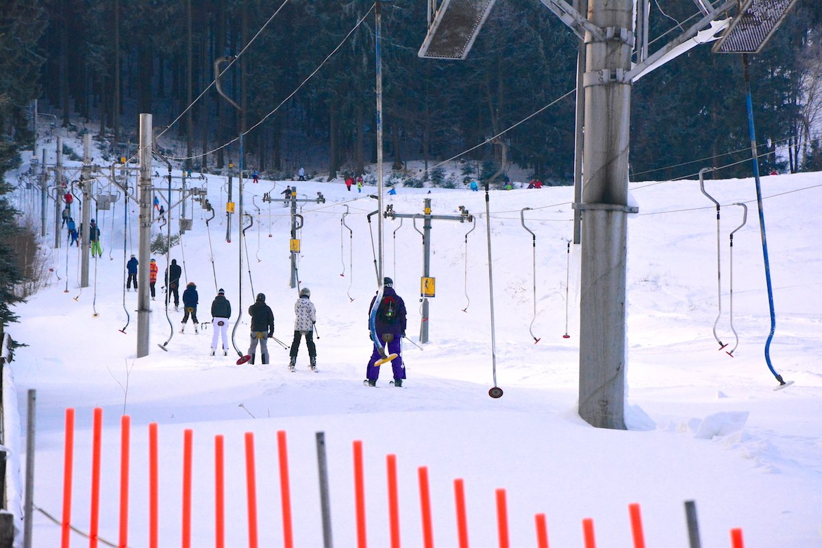 Žičnica Malenovice – POMA – Hüte