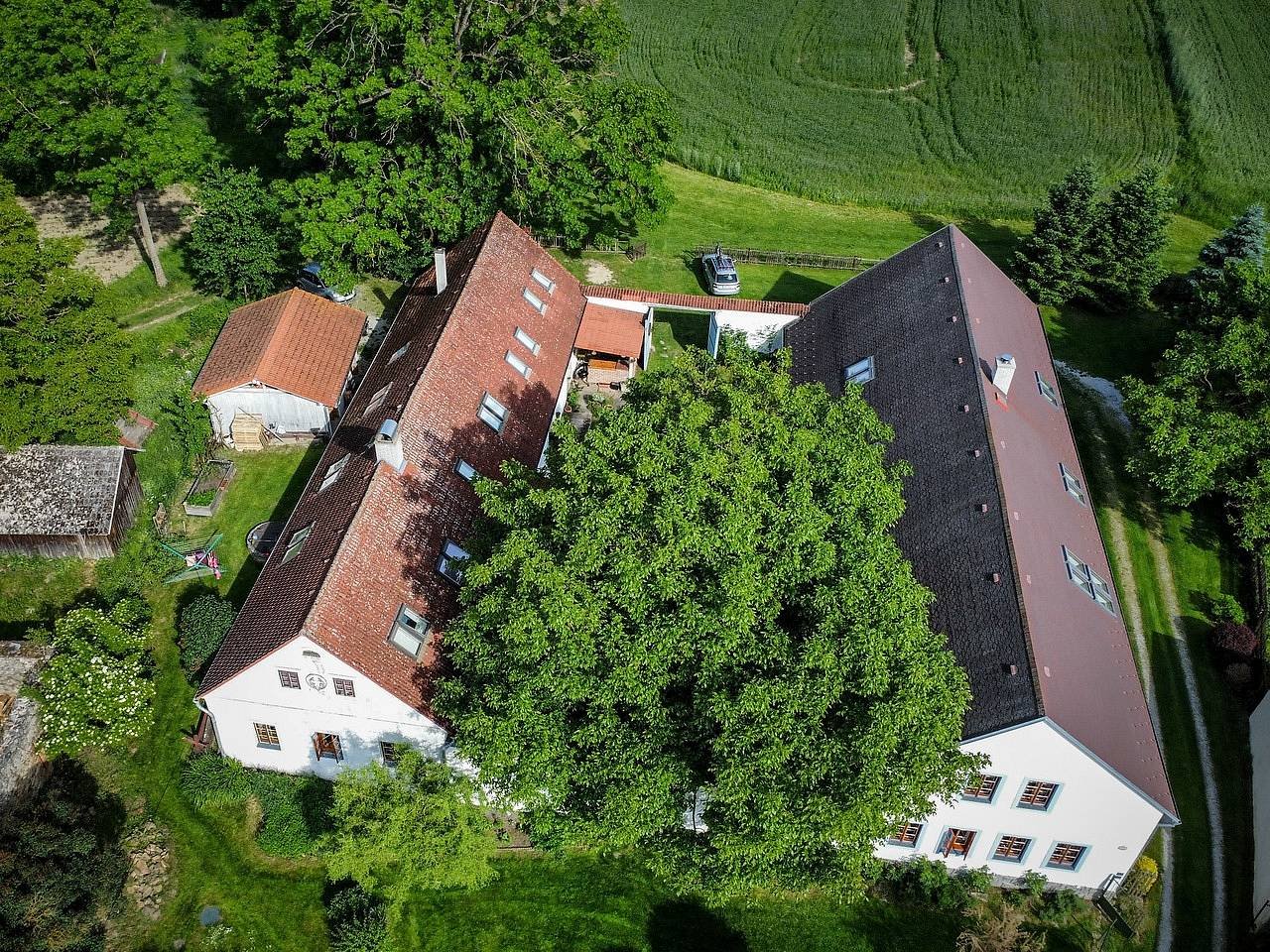 Malíkovský dvůr shora