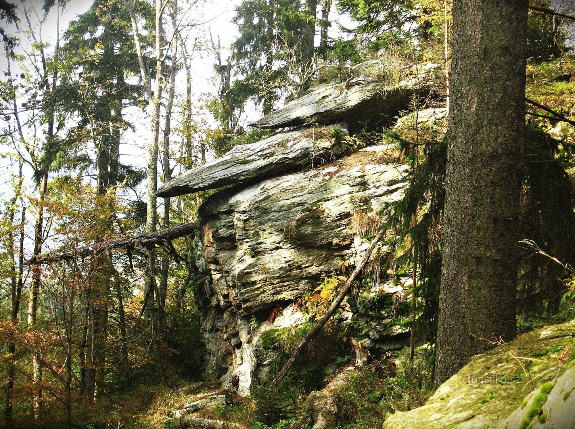 Maliník a Mazance - skalní město