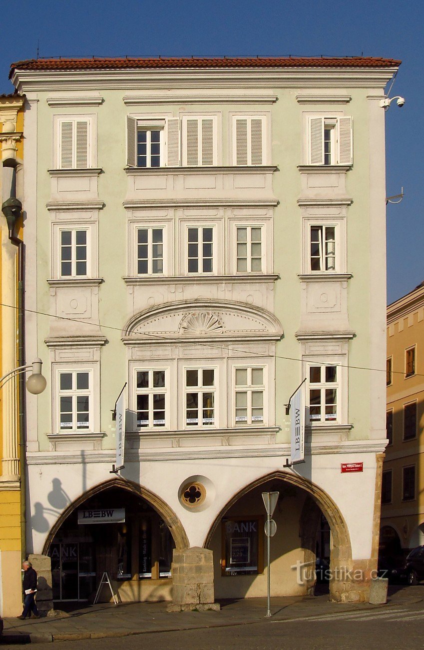 Casa lui Mallner din České Budějovice