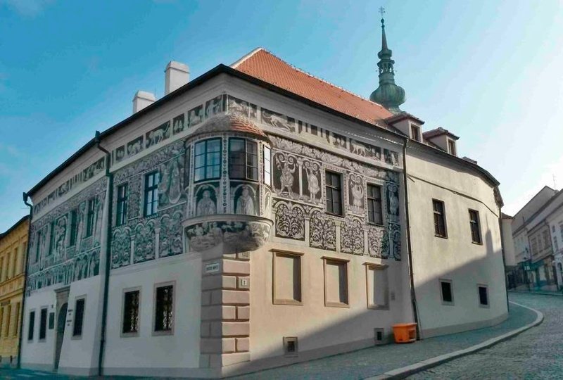 Malet hus