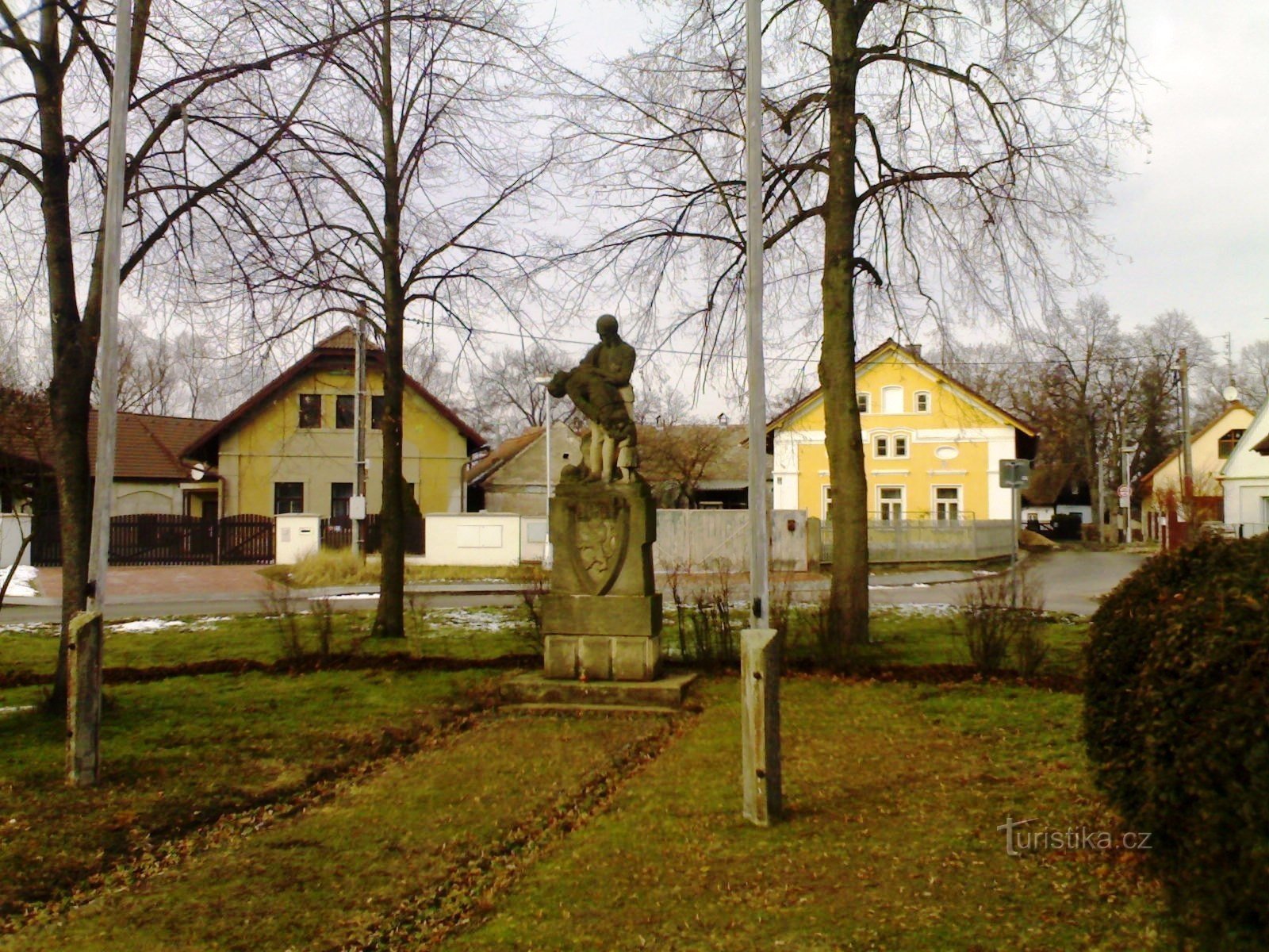 Malšova lhota - een monument voor de oorlogsslachtoffers