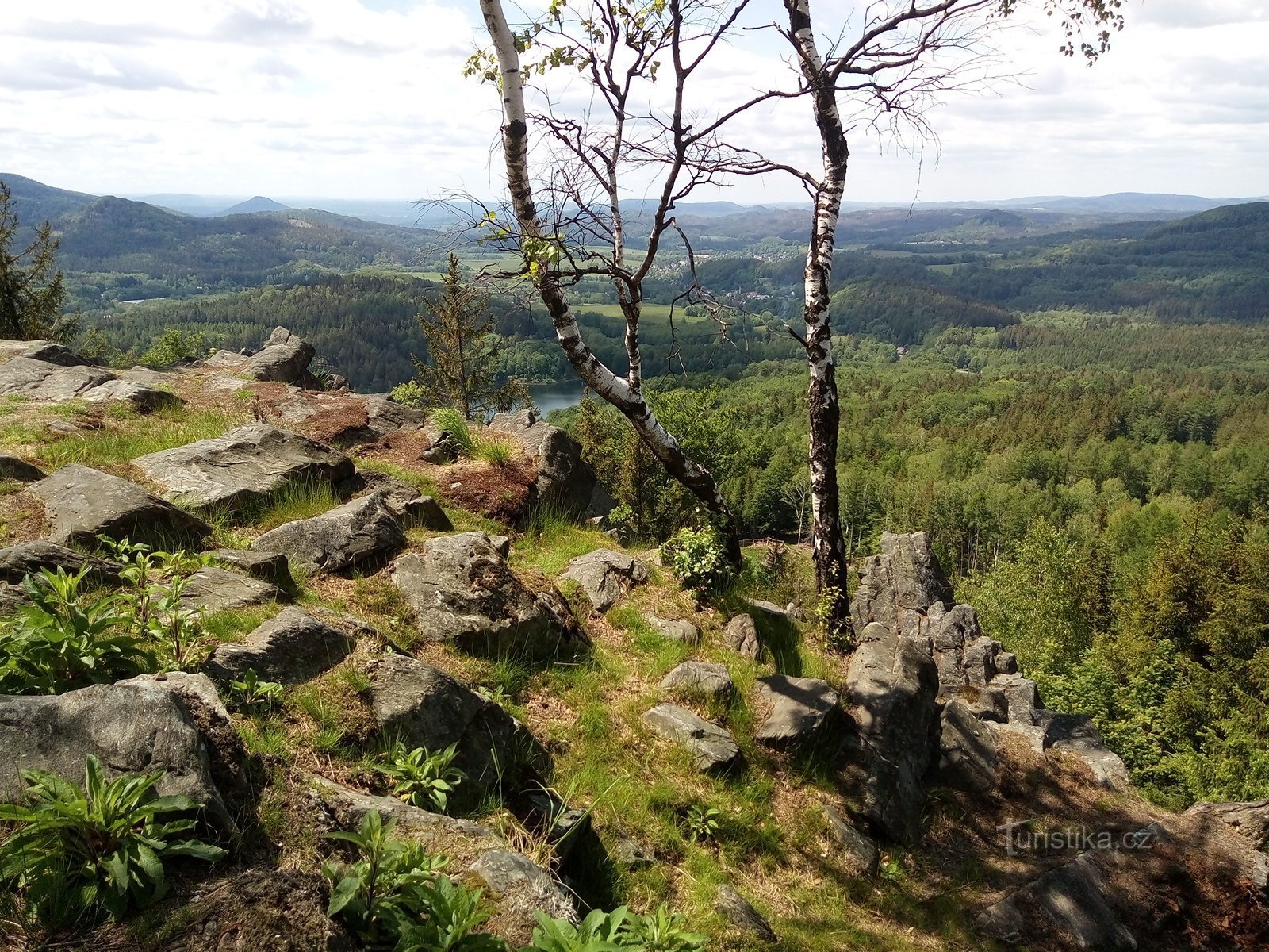 Malý Stožec - Staw