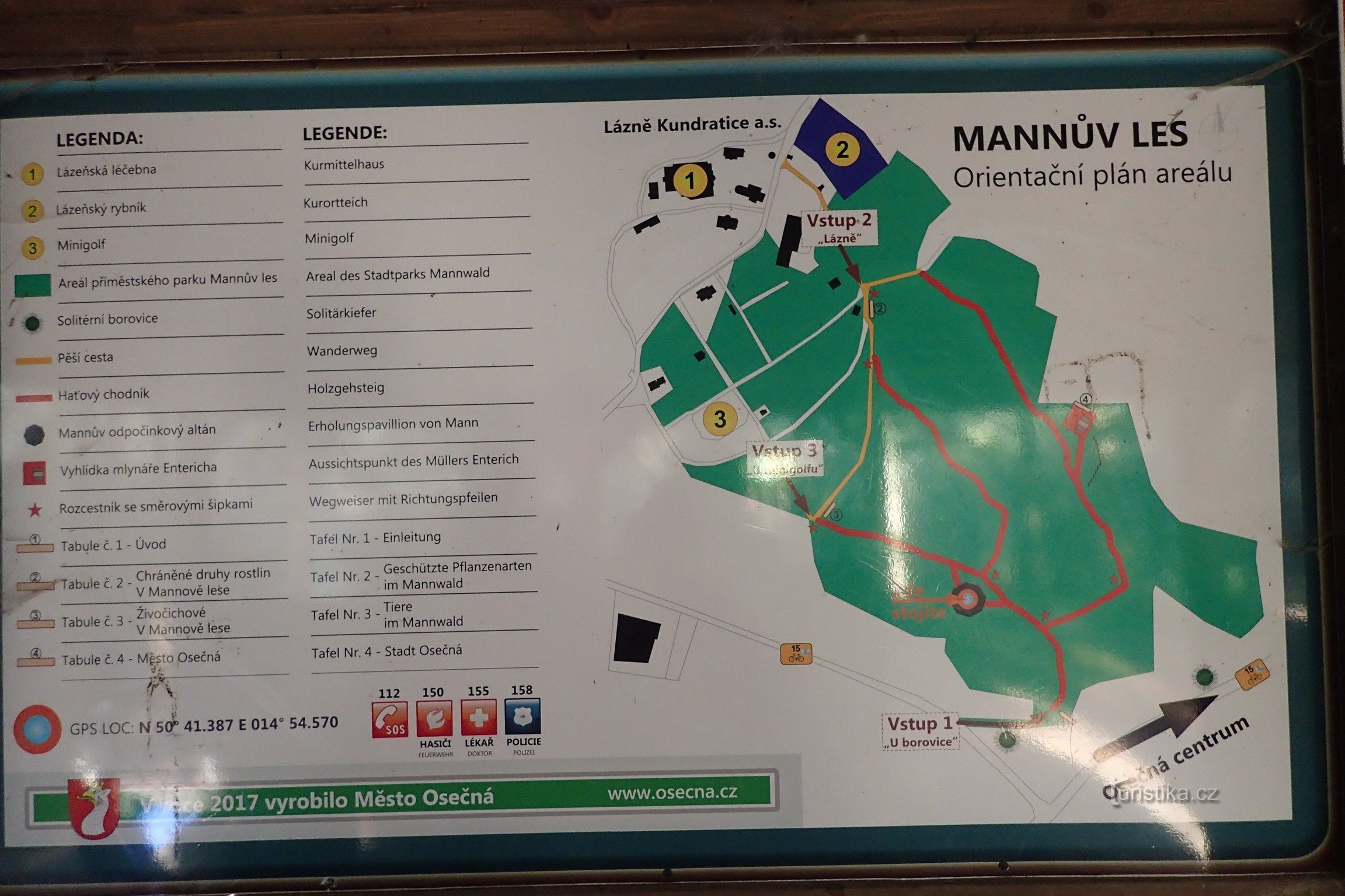 Site map.