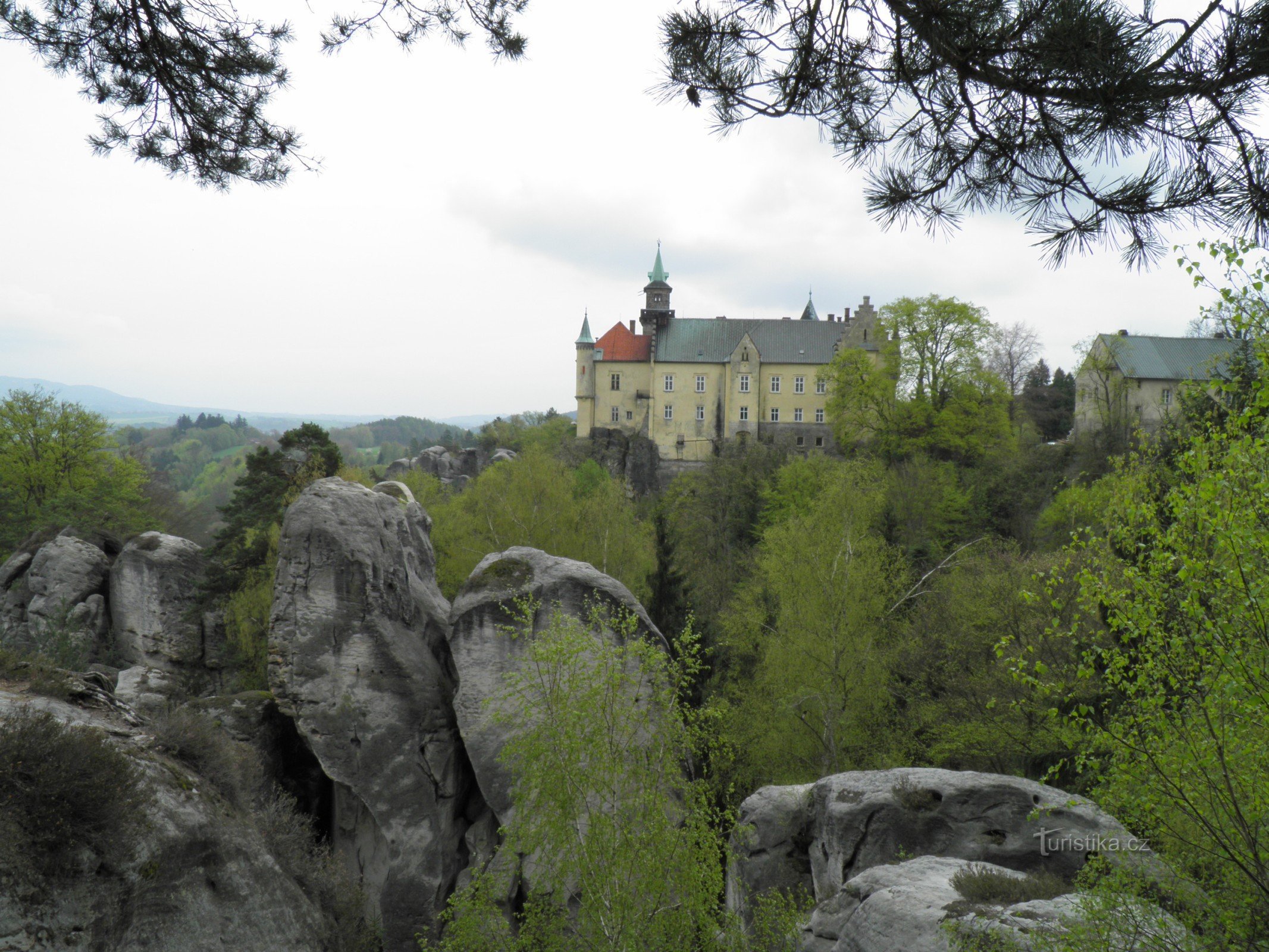 Marian Lookout im Böhmischen Paradies.