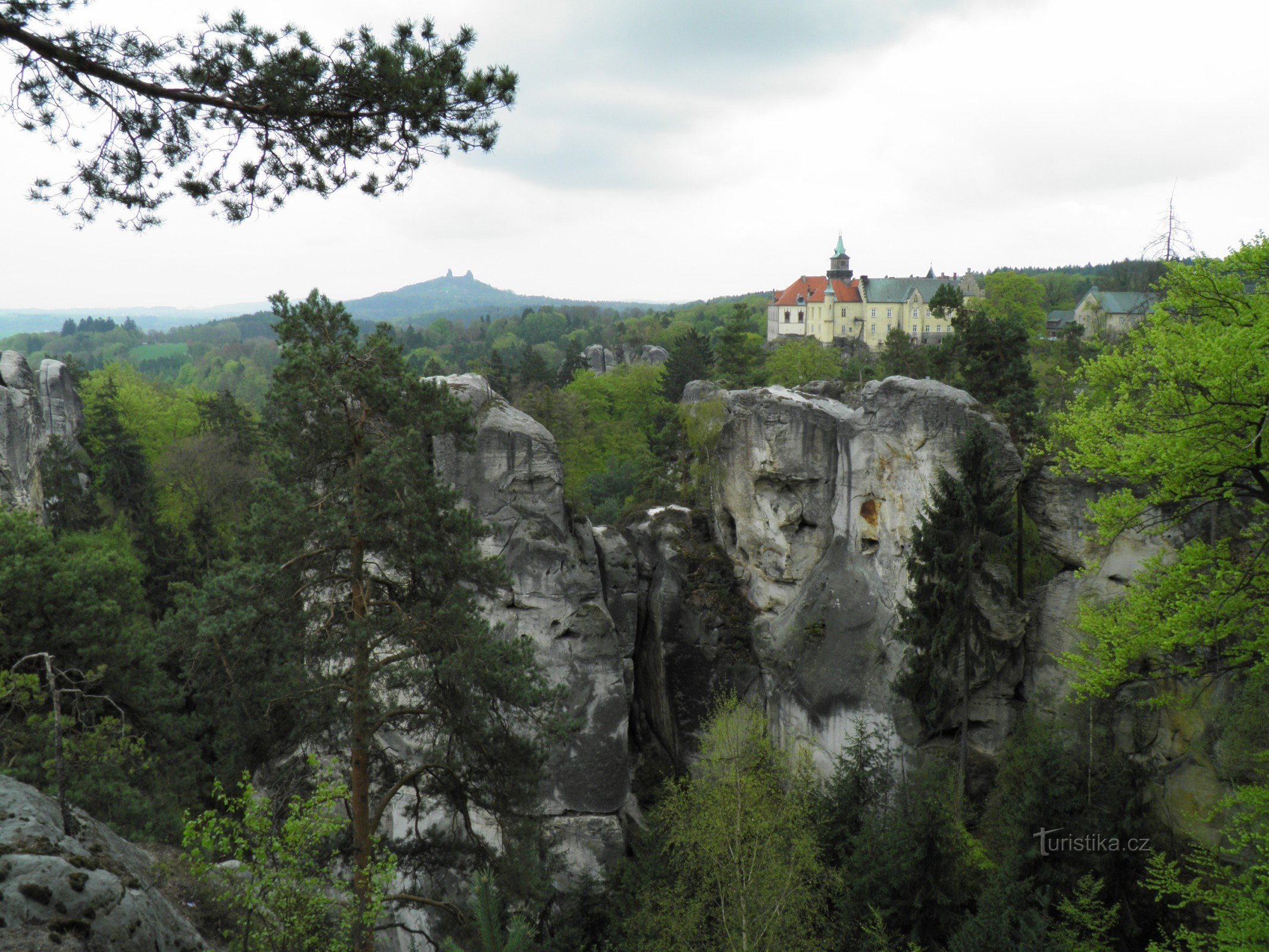 Marian Lookout im Böhmischen Paradies.