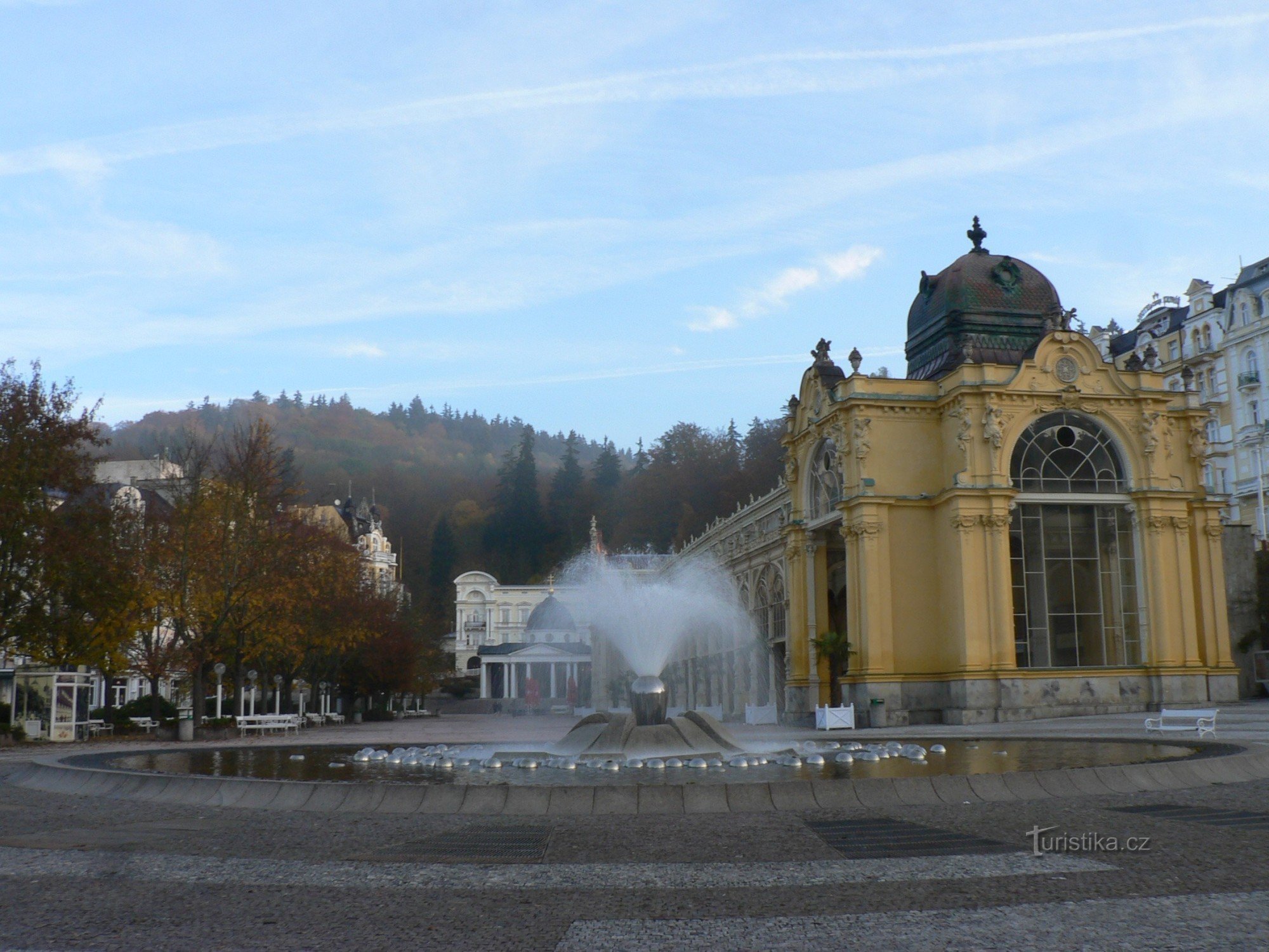 Mariánské Lázně - Boheminium e la torre panoramica di Hamelika