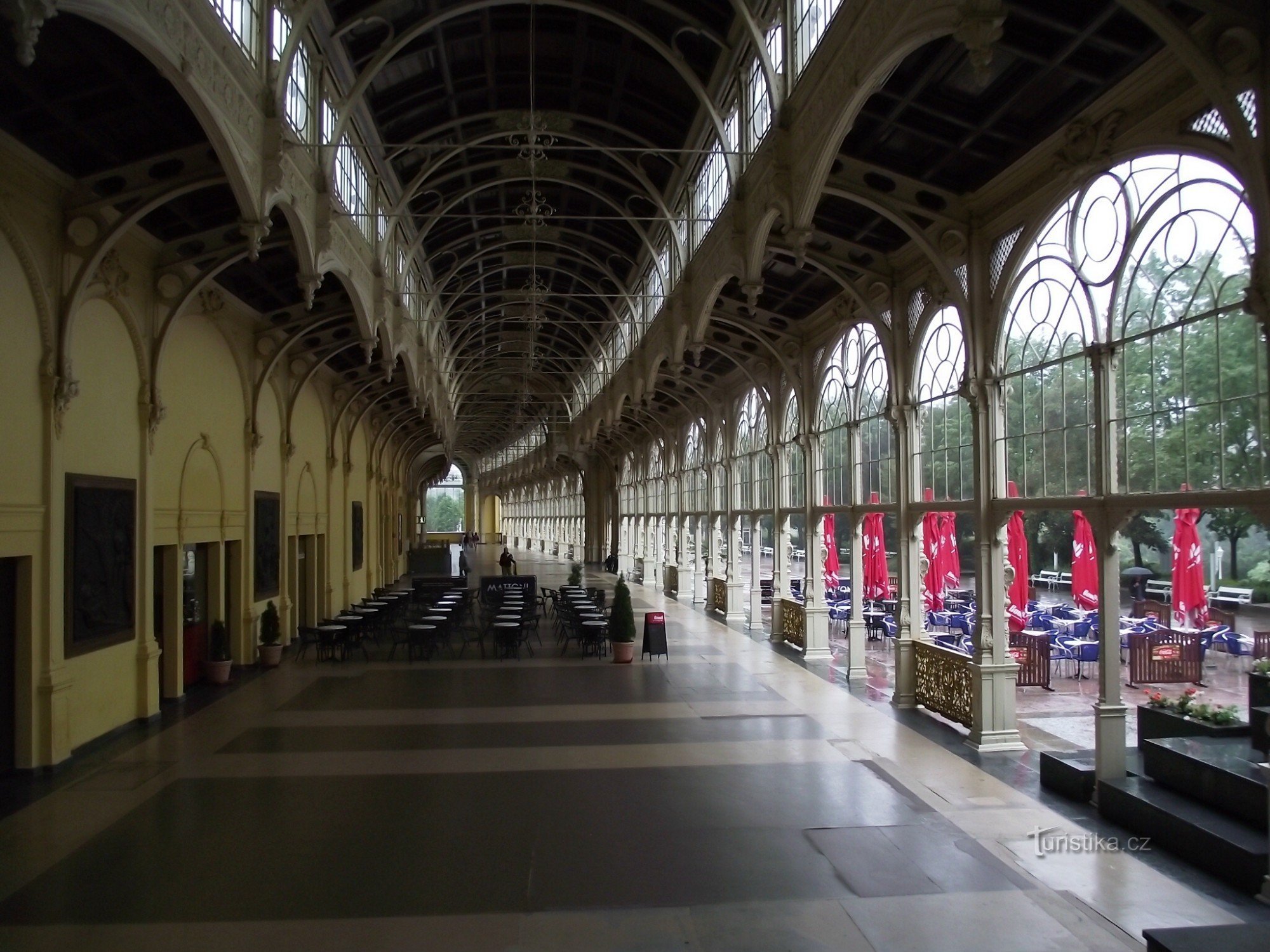 Mariánské Lázně - colonnade from 1888-89