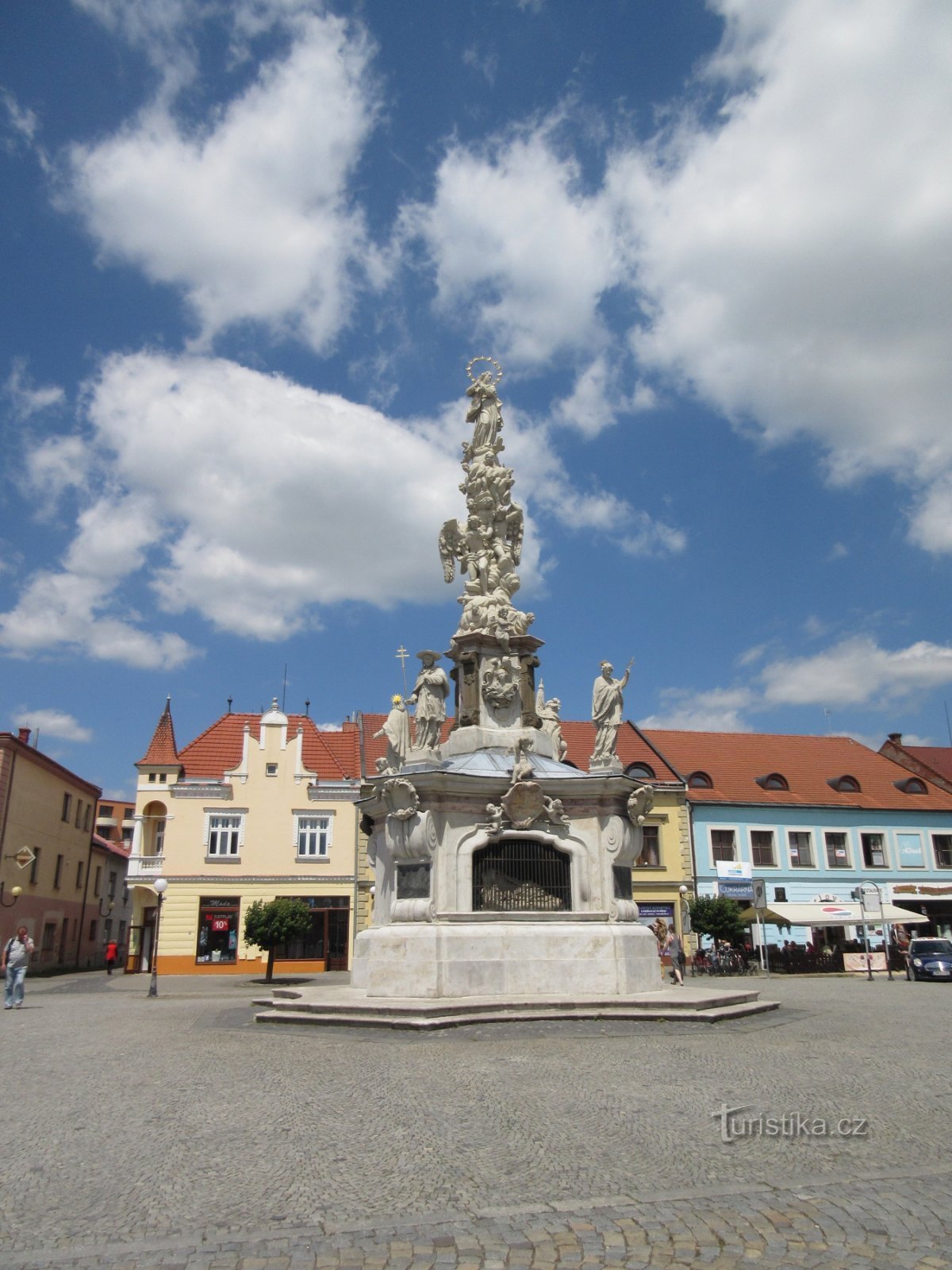 Mariánské náměstí - Pestsäule