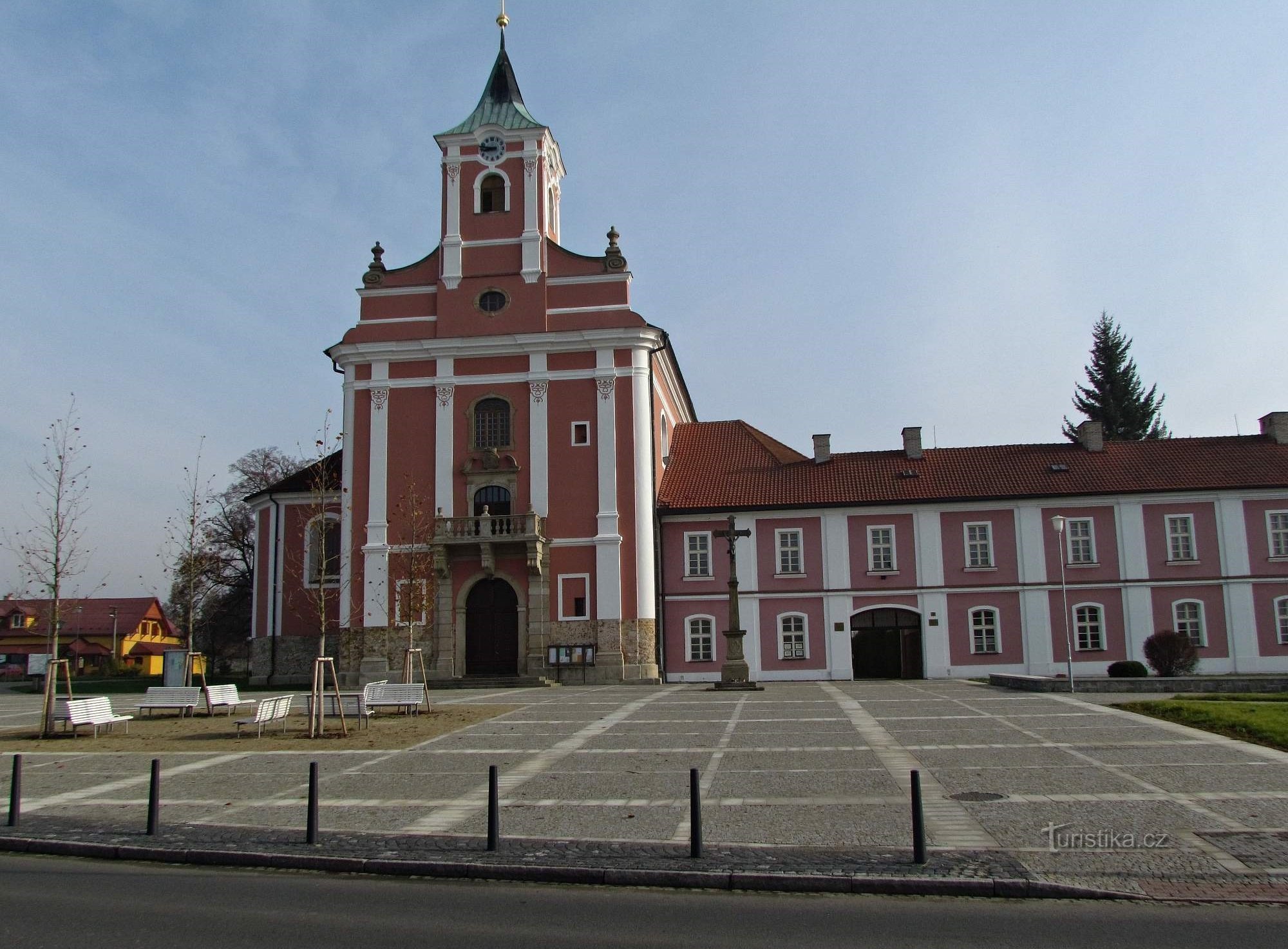 Mariánské náměstí in Štípa near Zlín