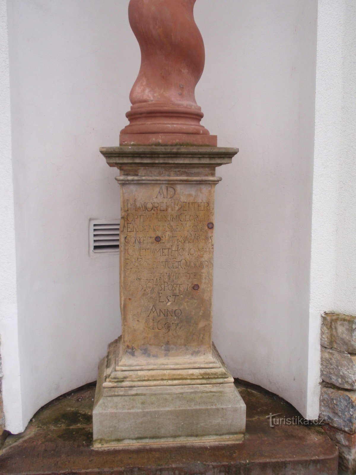 Marian columns in Mohelnice