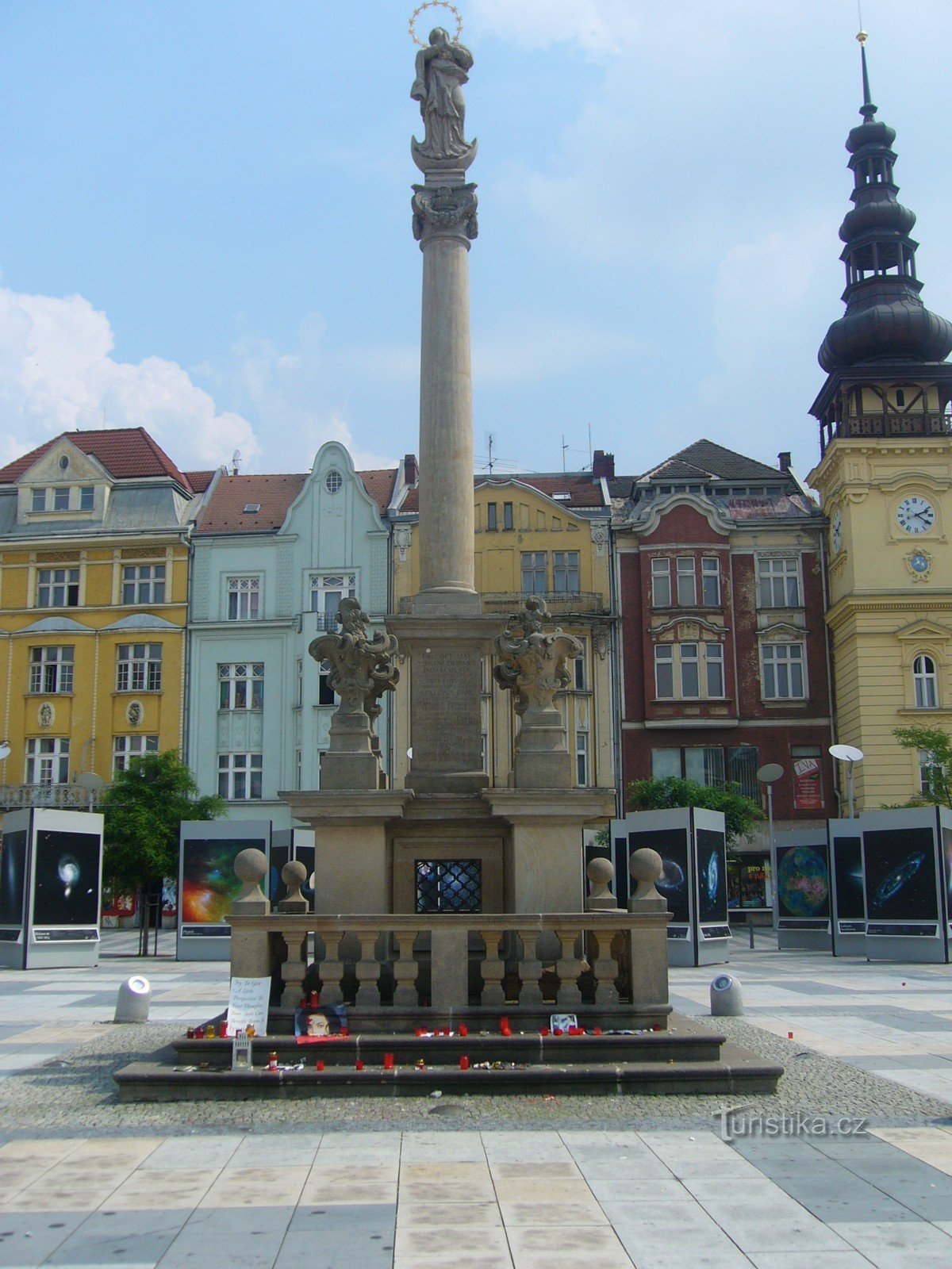 Colonne mariale de la peste