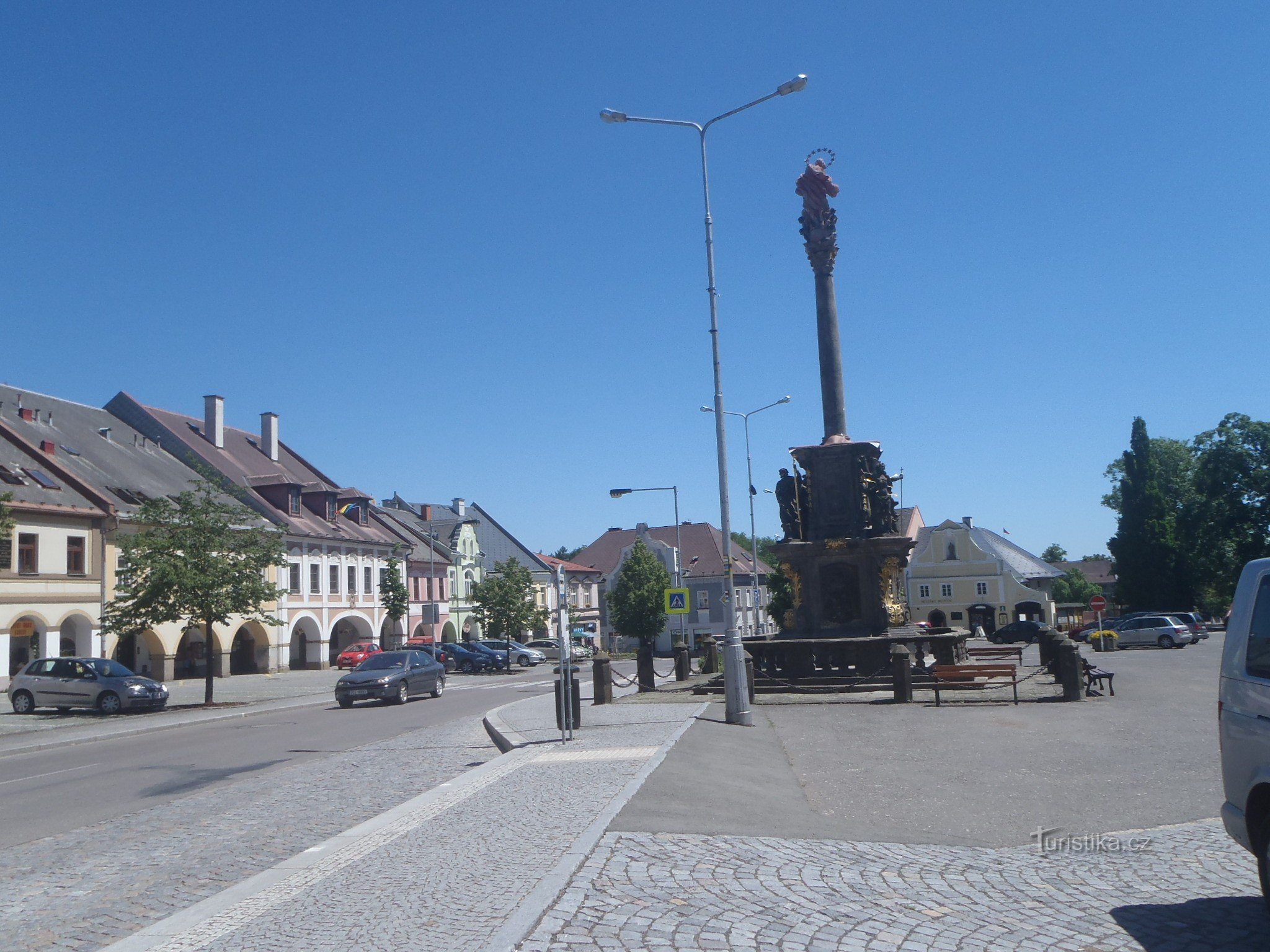 Colonne mariale de la peste