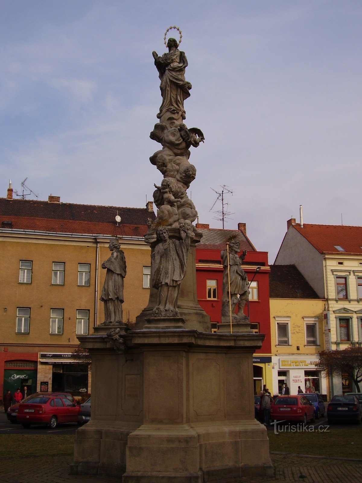 Columna de la peste mariana en Hodonín