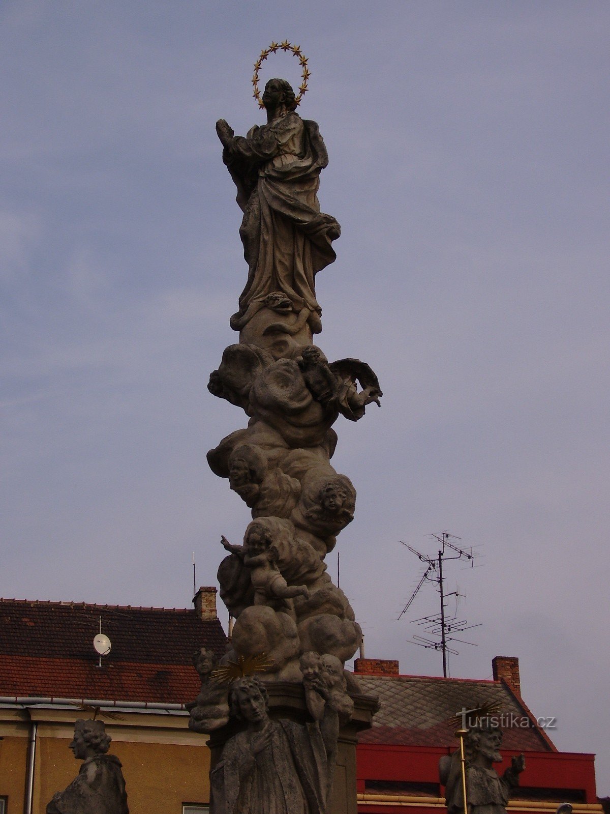 Columna de la peste mariana en Hodonín
