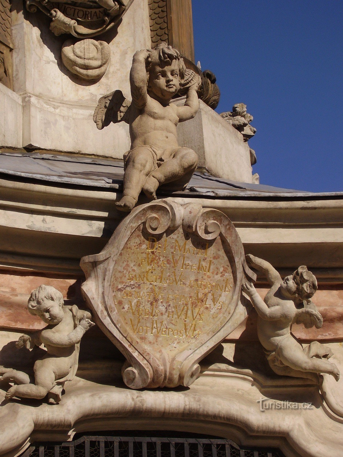 Marian Plague Column in Uherské Hradiště