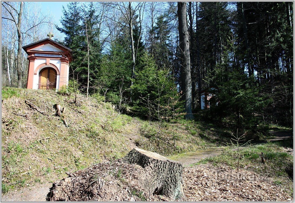 Mariánský szomorú Malé Svatoňovice városában