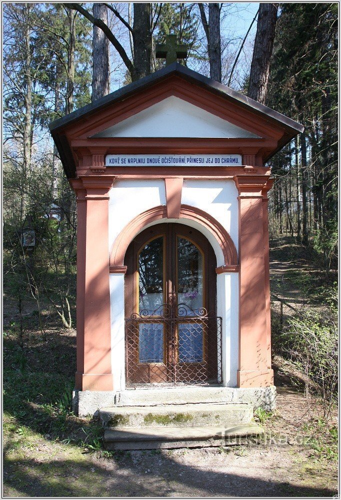 Mariánský szomorú Malé Svatoňovice városában