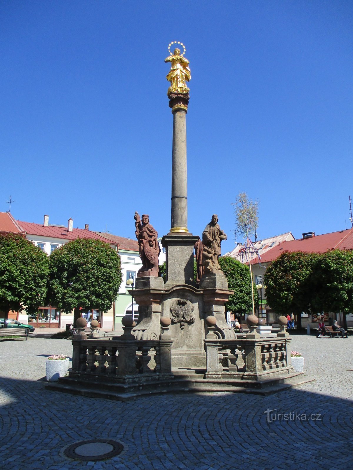 Colonne mariale (Dobruška, 18.5.2020/XNUMX/XNUMX)