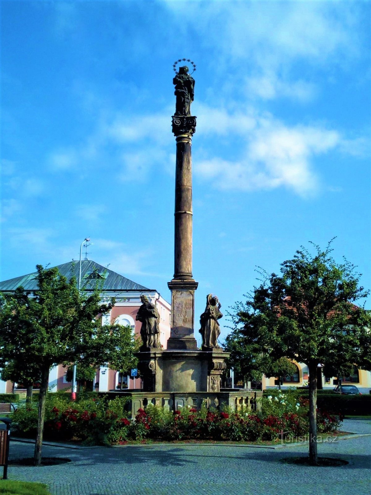 Colonne mariale (Opočno, 23.7.2017/XNUMX/XNUMX)