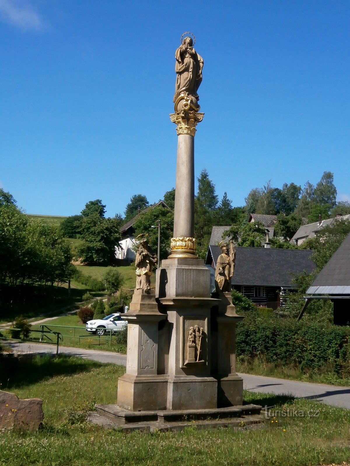 Marian column (Slatina nad Úpou)
