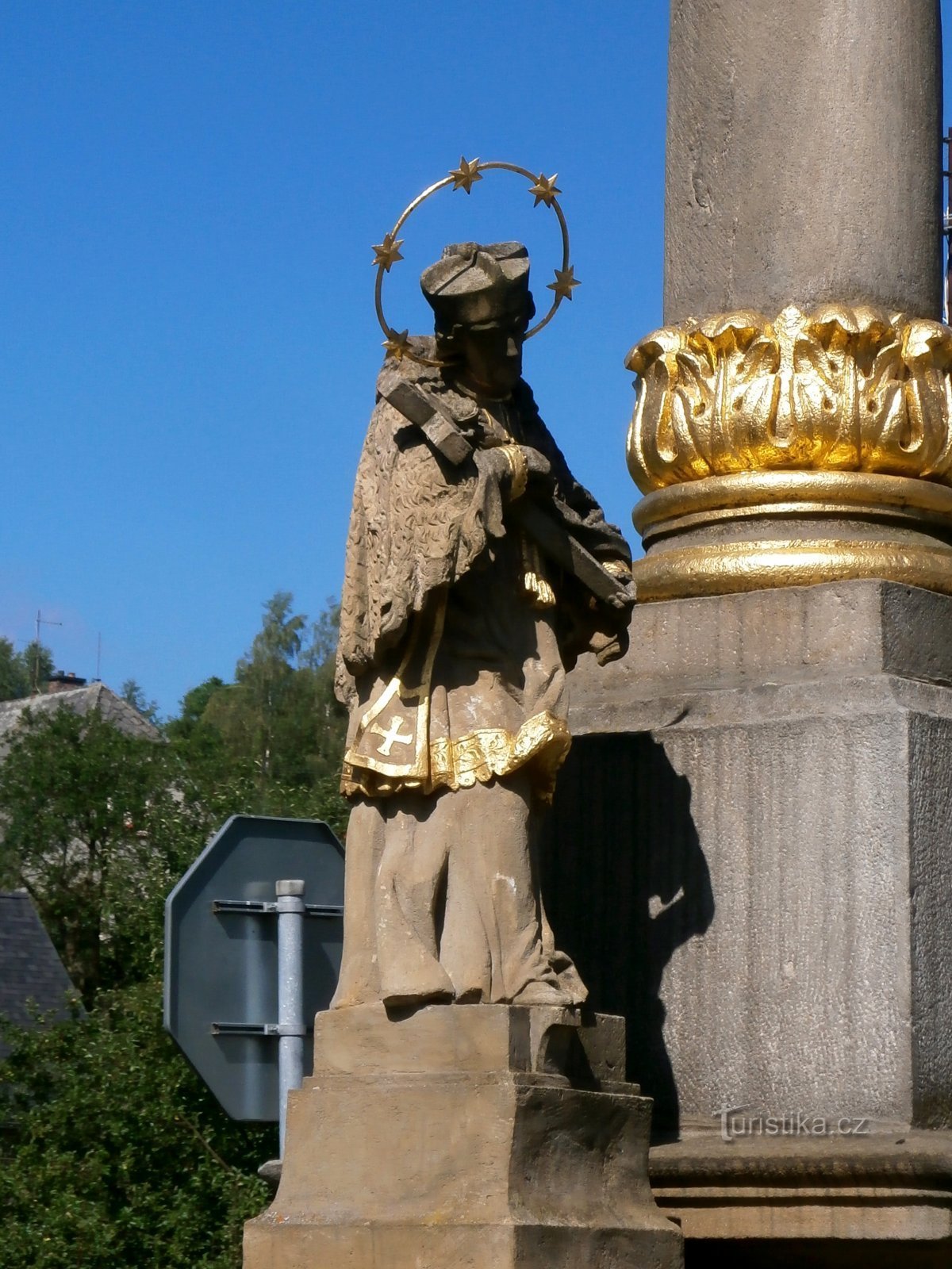 Marian column (Slatina nad Úpou)