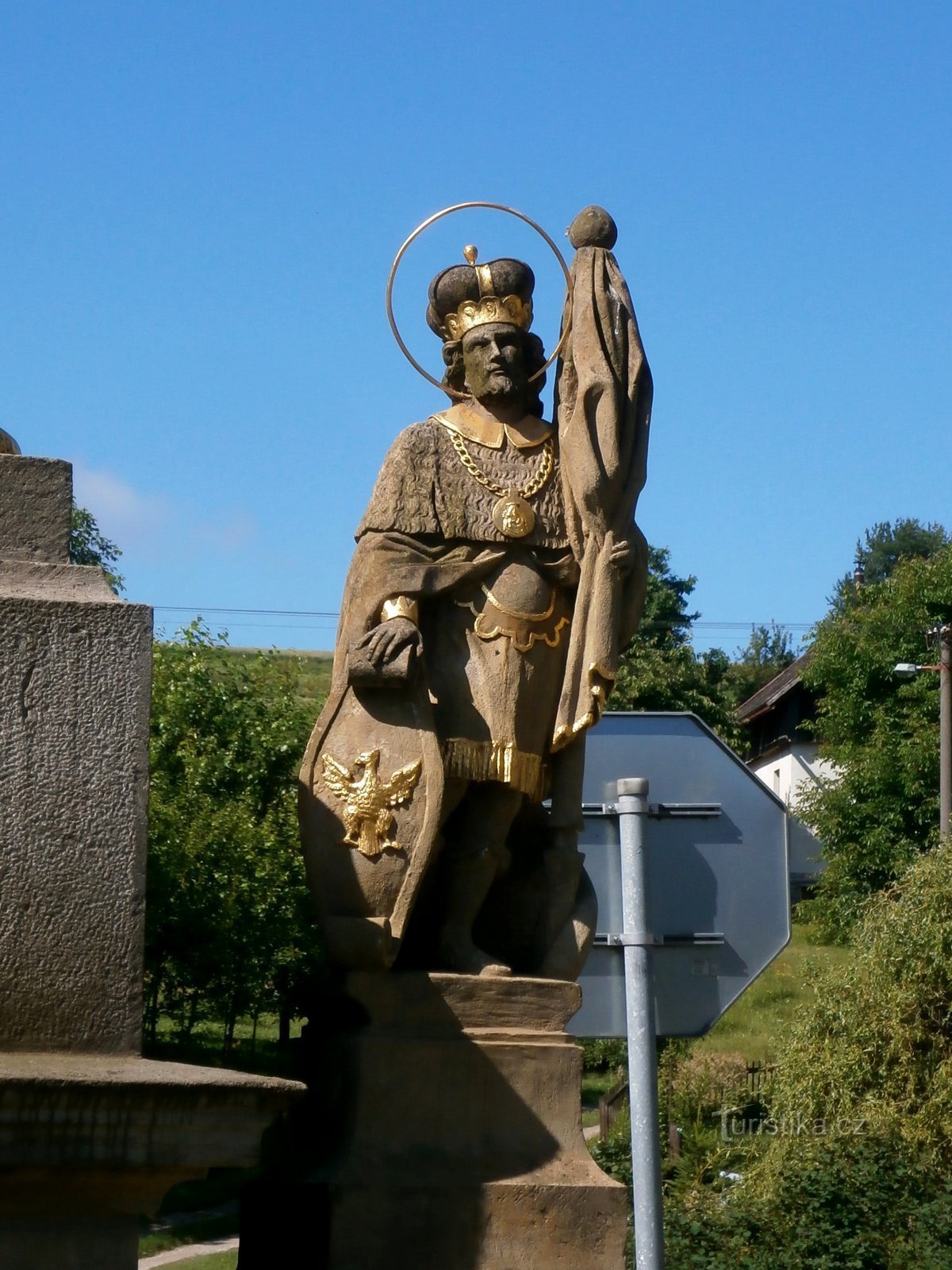 Marian column (Slatina nad Úpou)