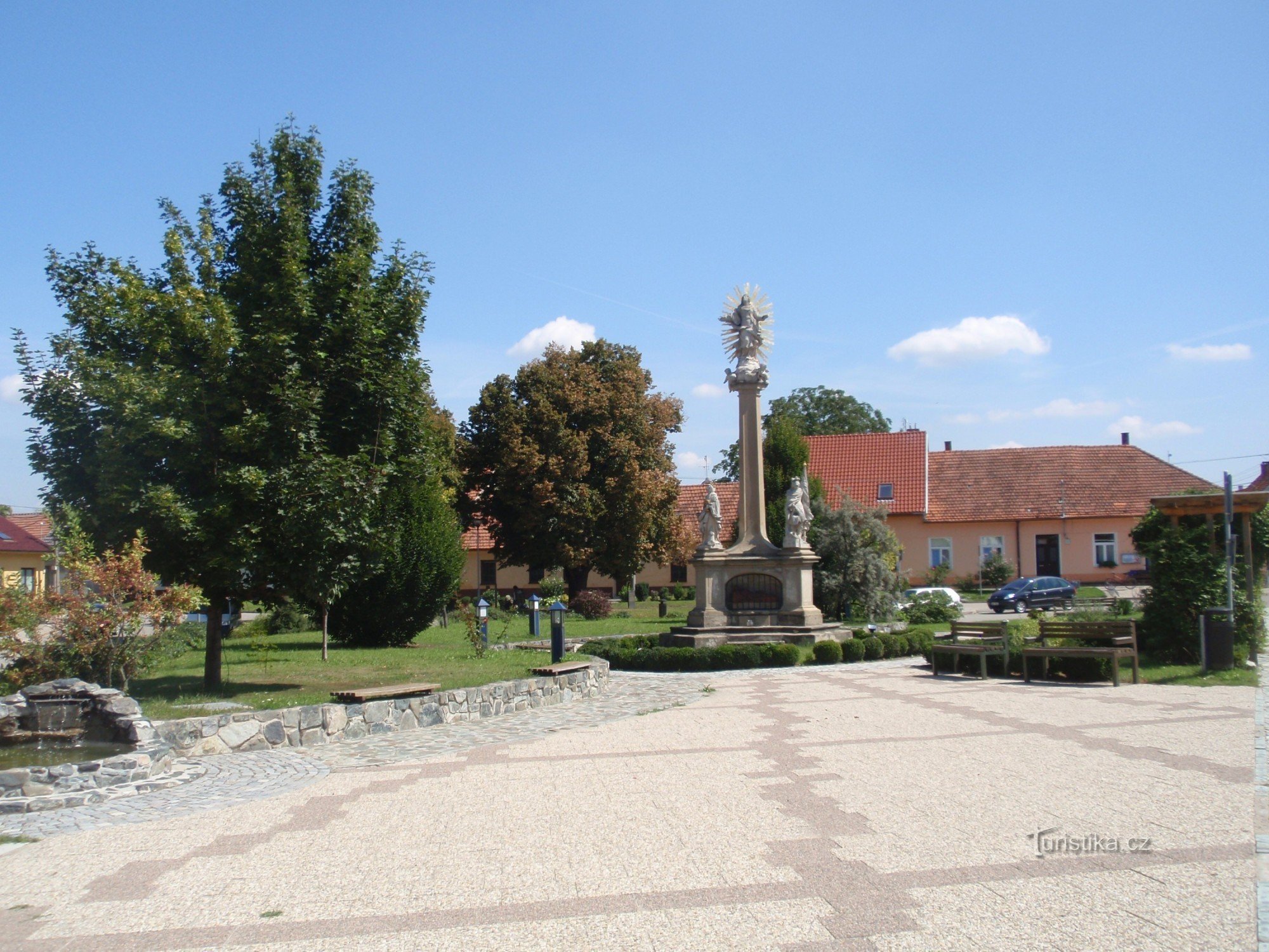 Coluna Mariana em Blučín