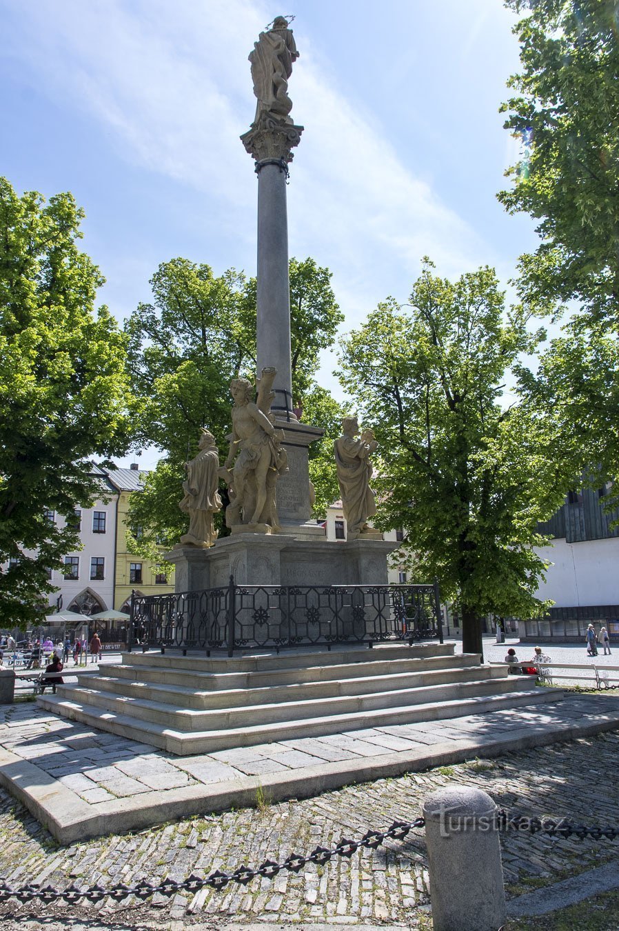 Colonna mariana a Jihlava