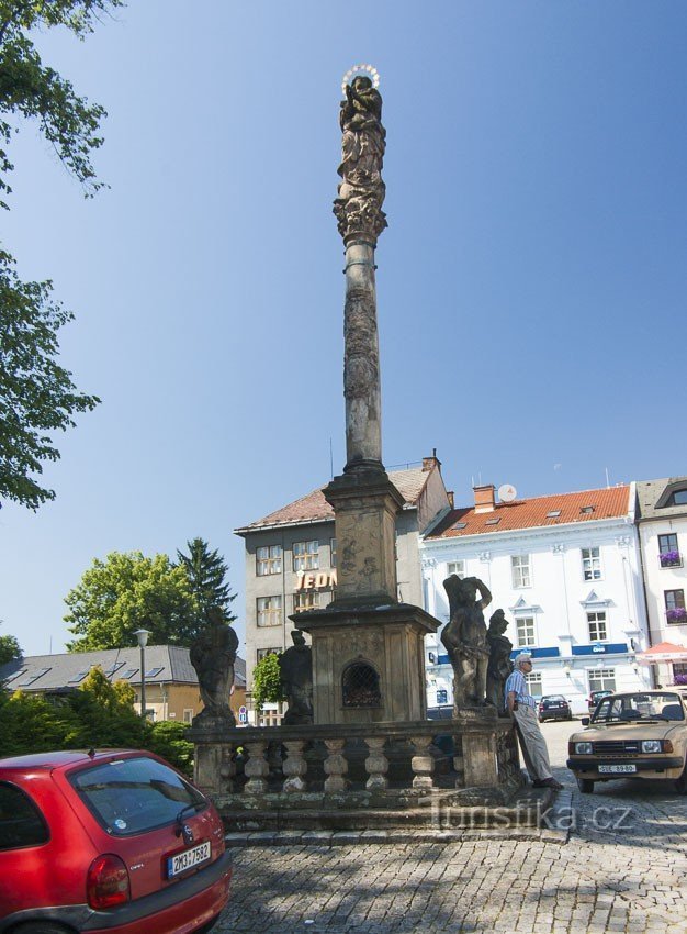 Mariensäule in Zábřež