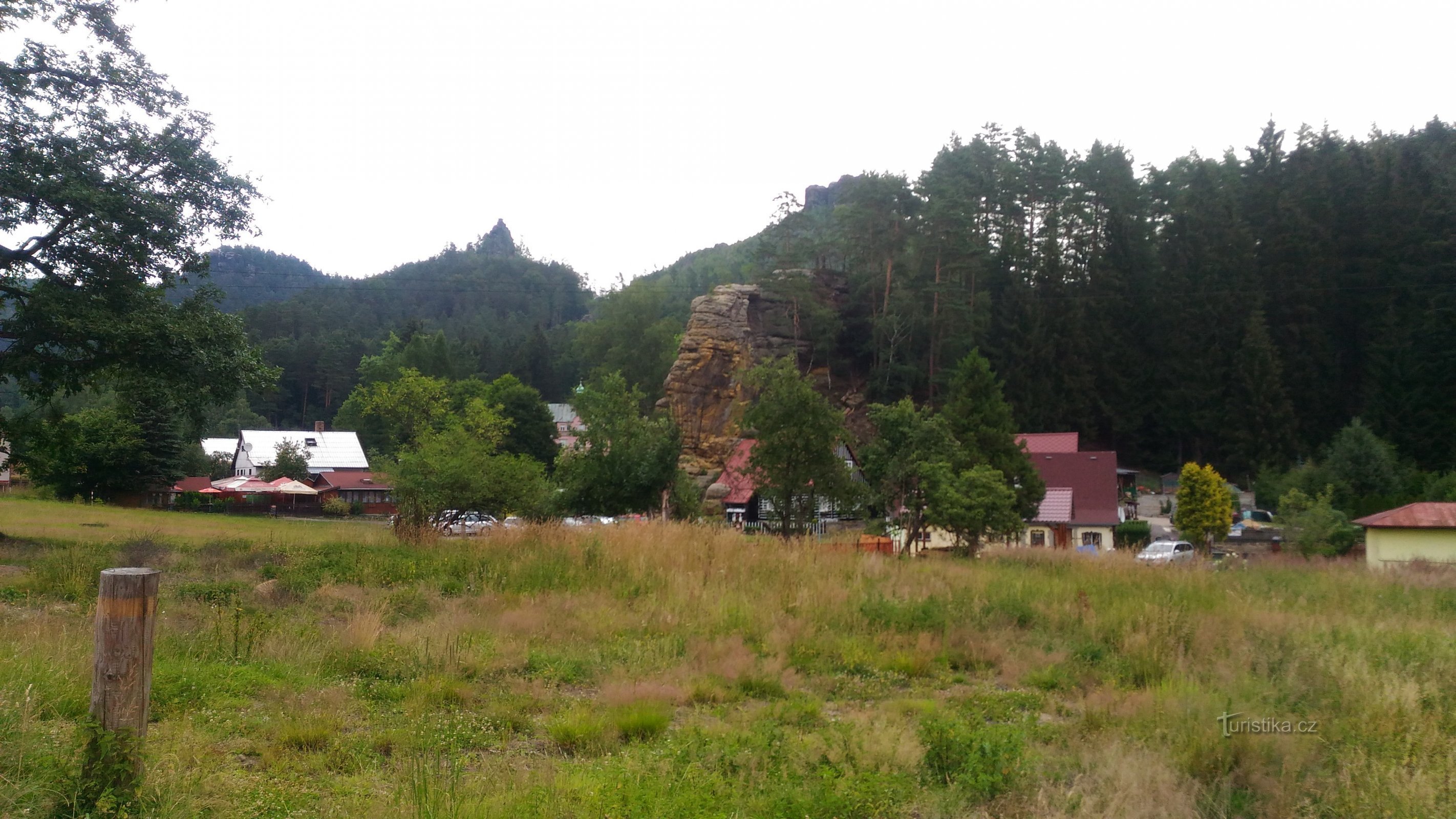 Mariina vyhlídka, Havraní skála