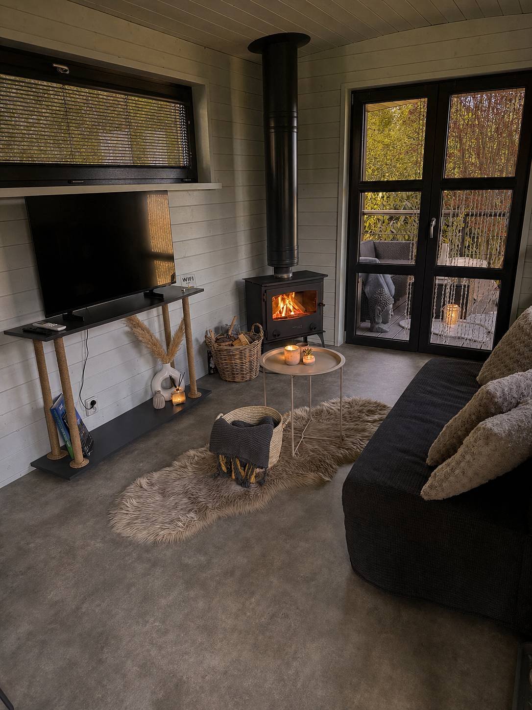 Maringotka-interiér