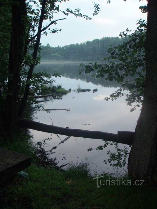 Maríž, estanque