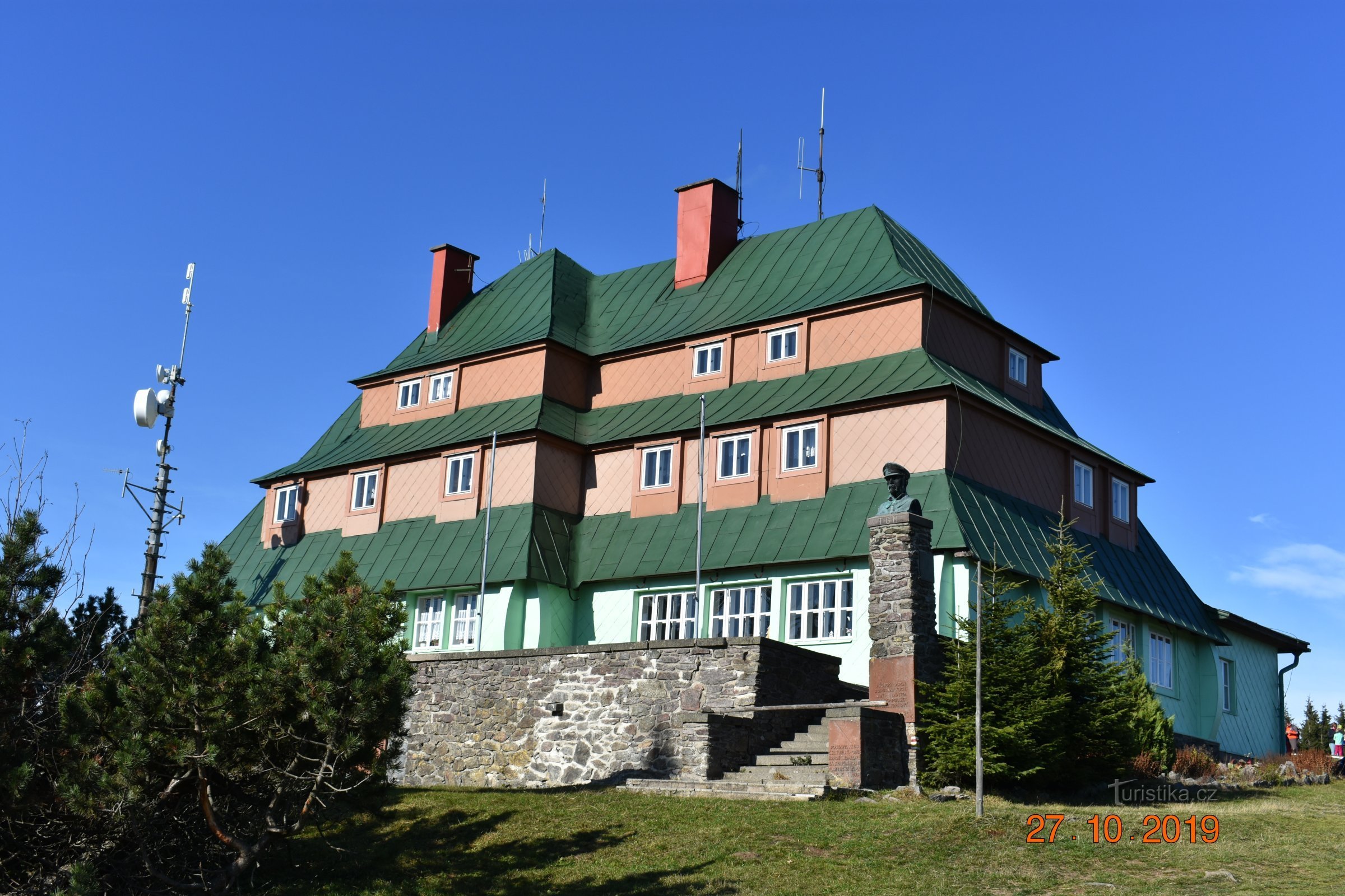 La cabaña de Masaryk en Šerlich