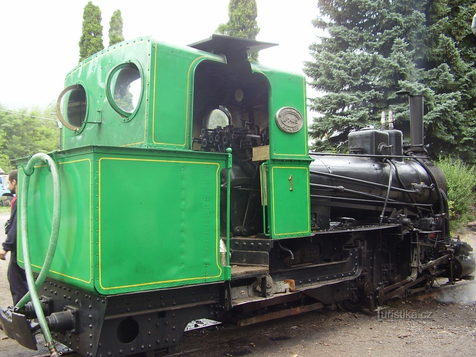 De machine uit 1920 is als nieuw