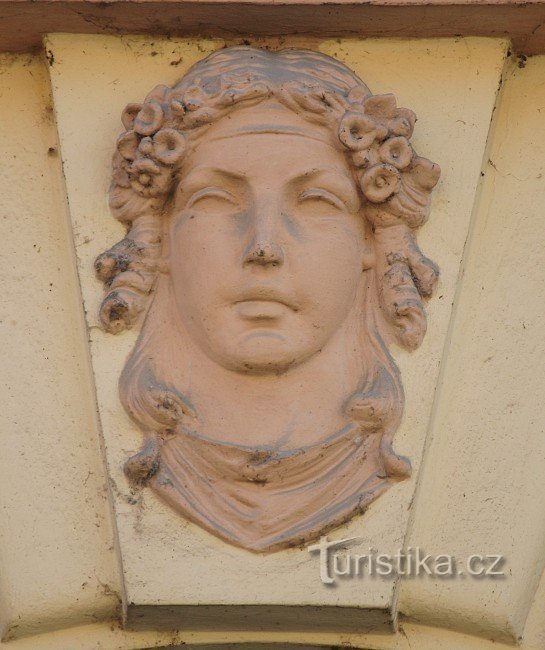 mascaron, enseigne de maison