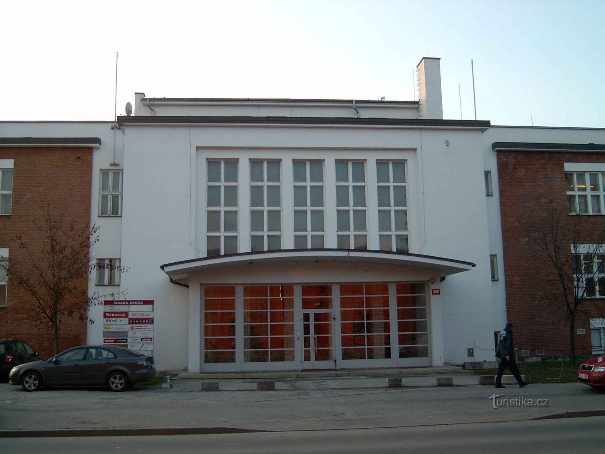 Bursa de carne din Brno, intrarea din strada Masná