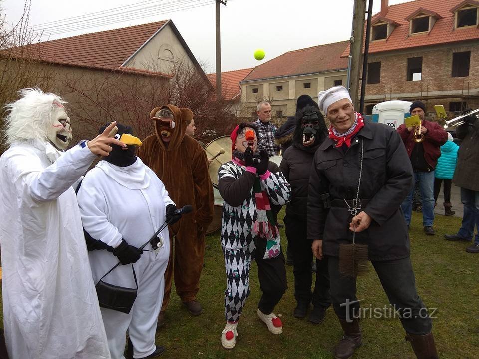 Karneval in Máslovice