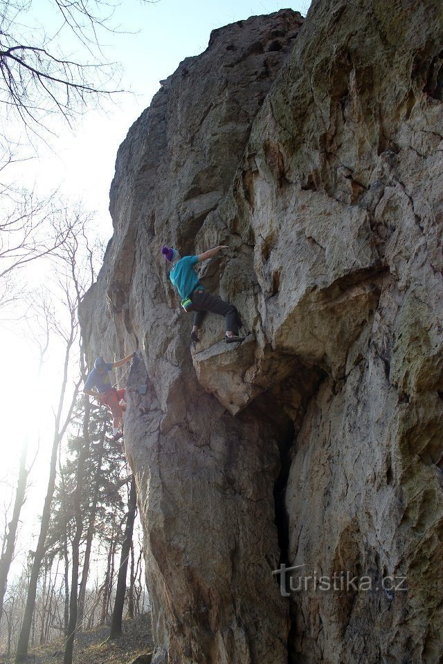 Matoušova skála - escalada para todos