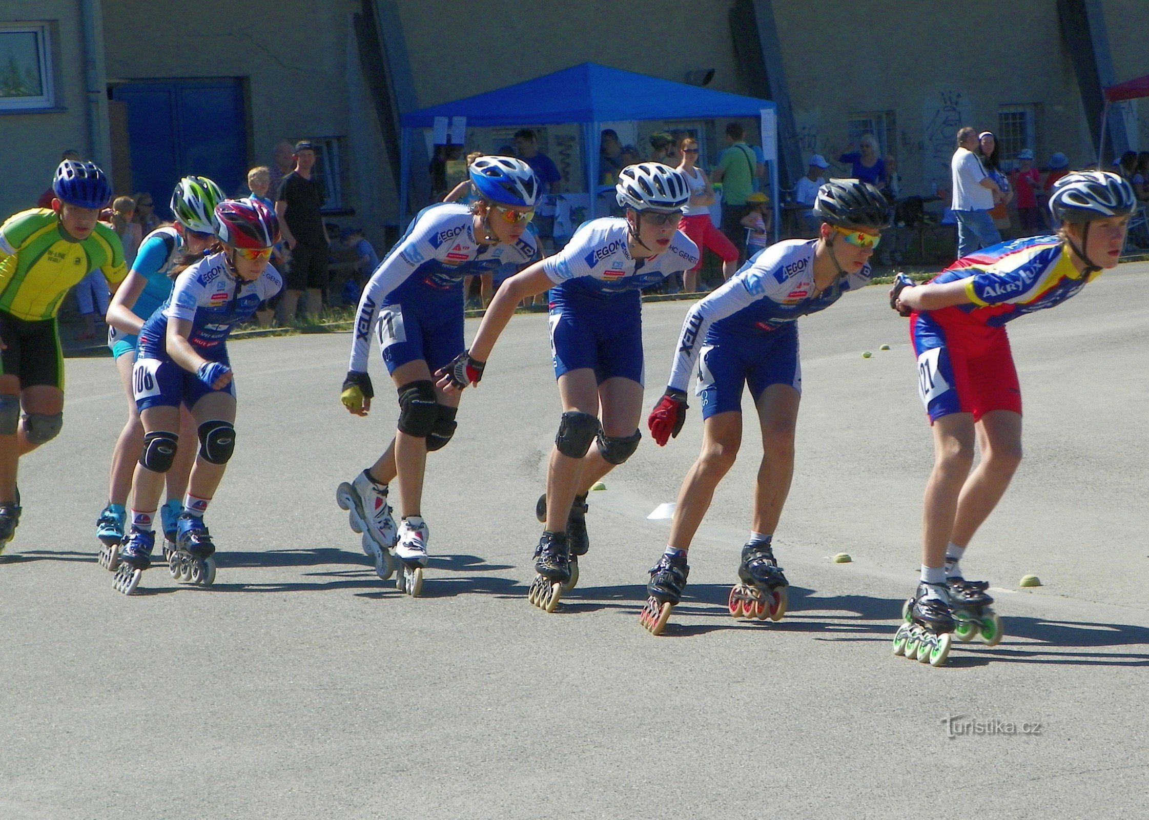 MČR na patinação de velocidade em patins em linha 7.6.2014/XNUMX/XNUMX