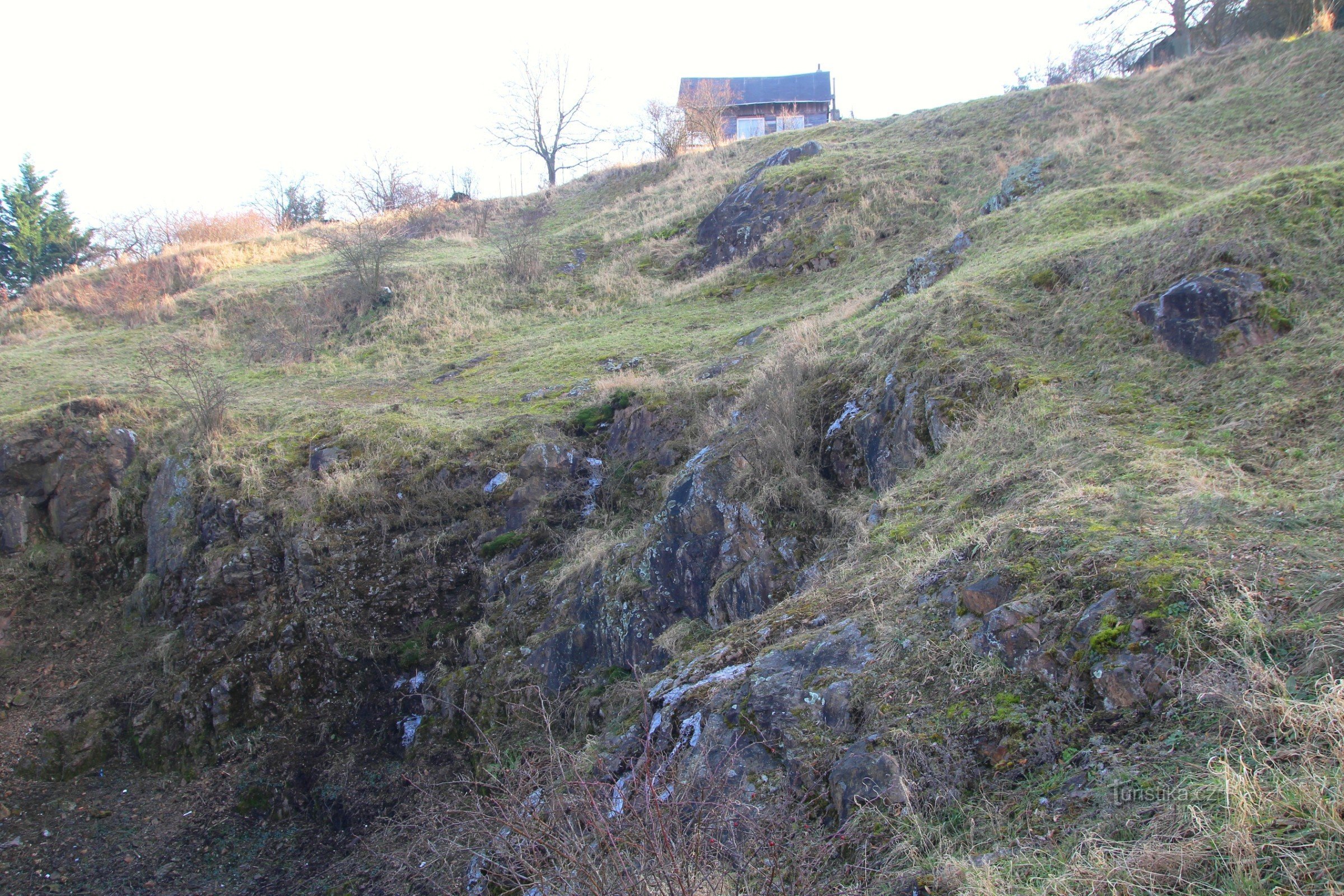 Medlánecká Rock - a natural monument